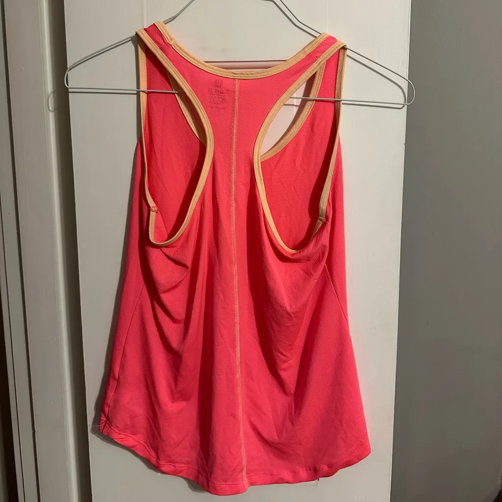 Old Navy Coral Racerback Tank Top - Image 2