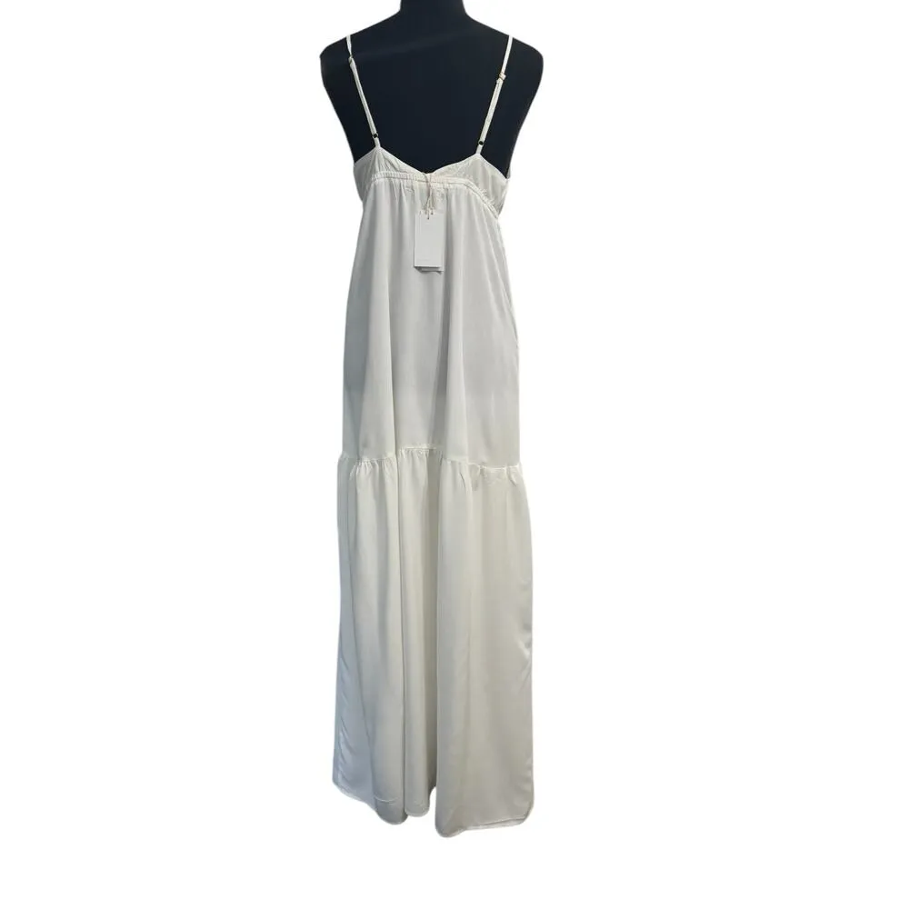 NWT! L*Space Victoria Coastal Beachy Maxi Dress in Cream - Size Small - Image 11
