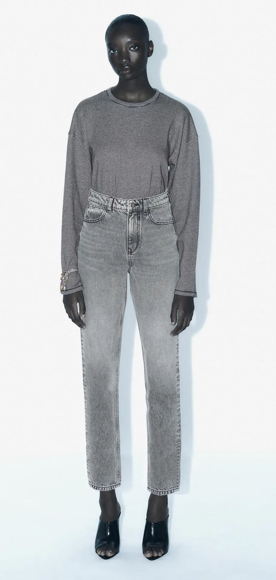 ZARA Straight Leg Jeans - Image 6