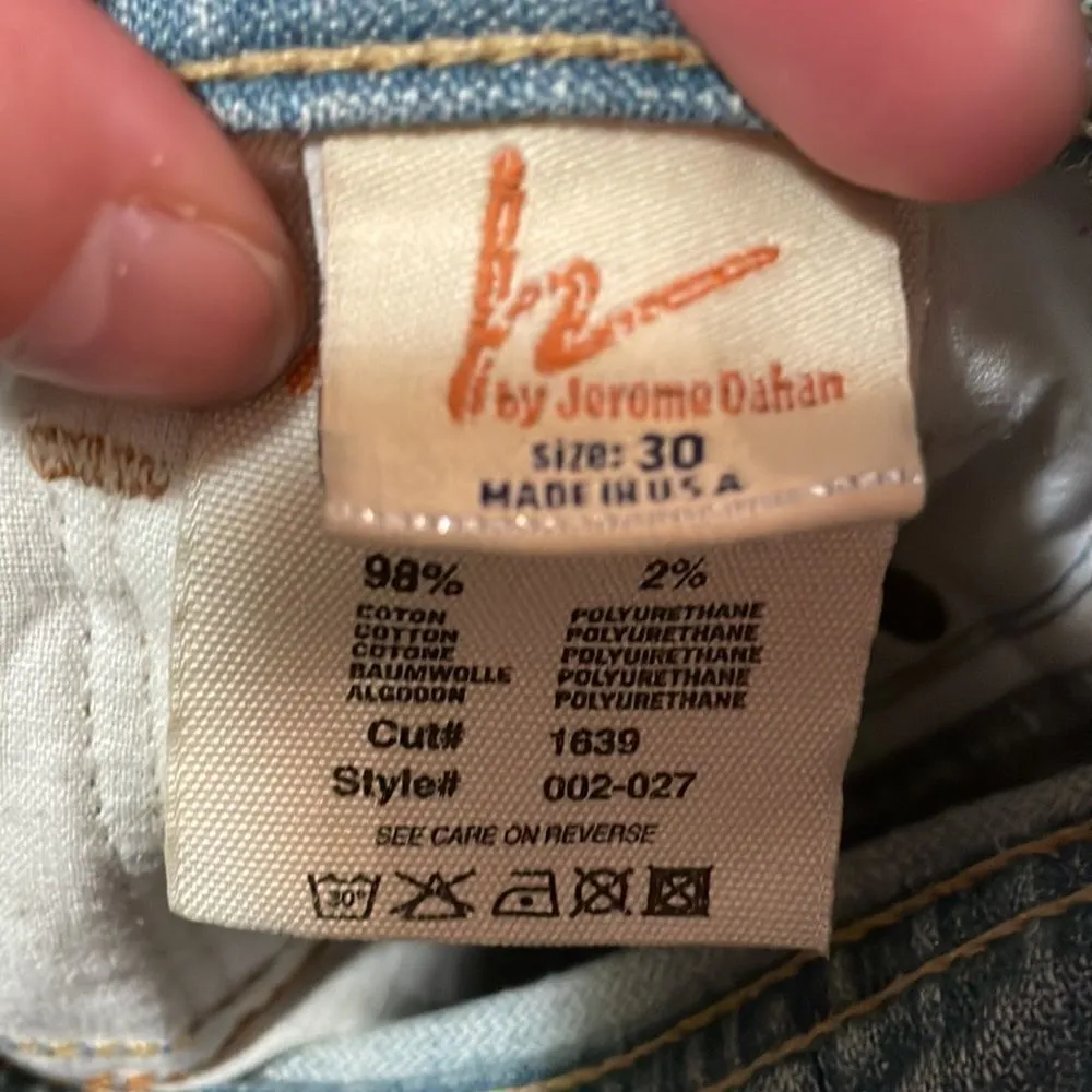 Citizens of Humanity Ingrid #002 Low waist flare distressed light wash - Image 5