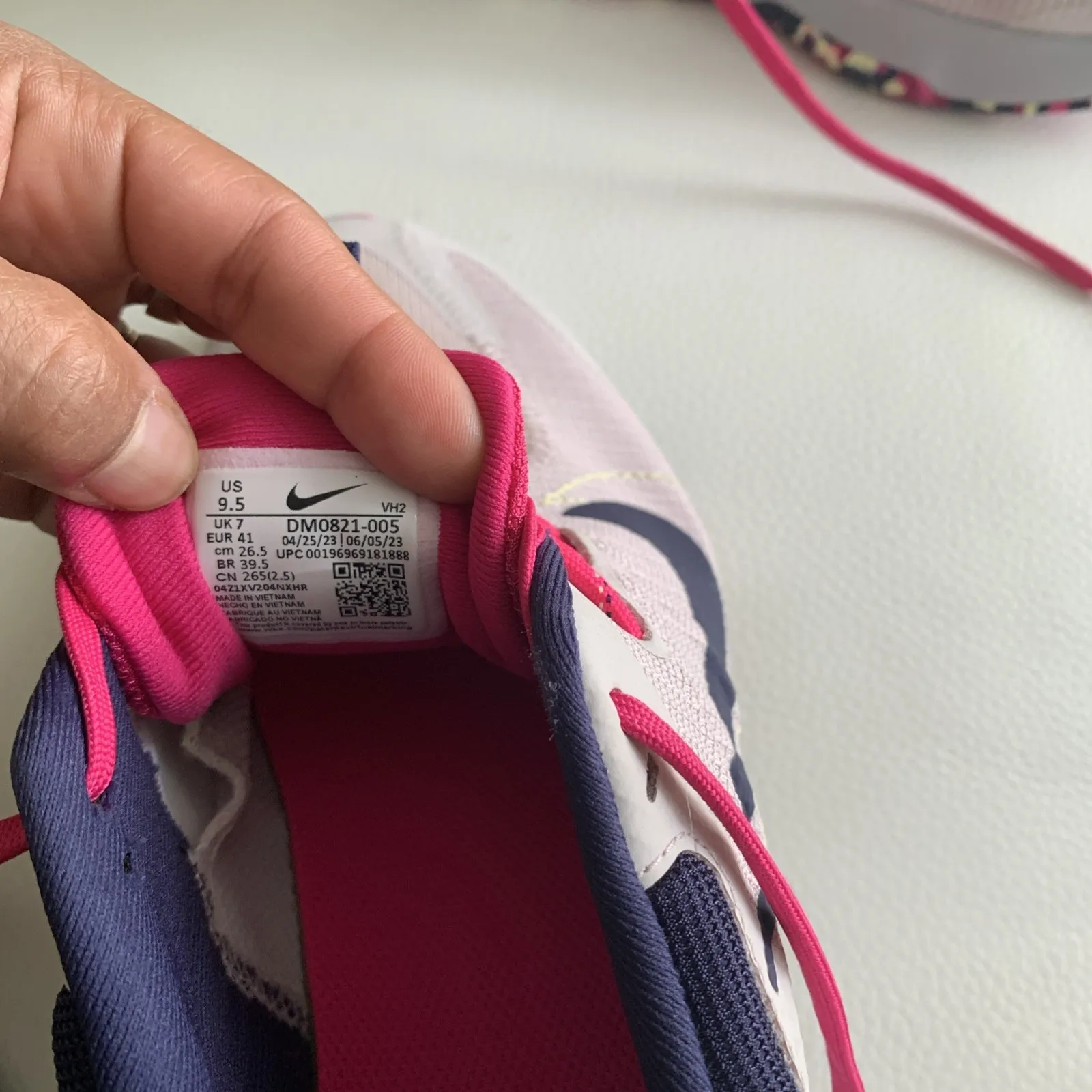 Nike Shoes Women Size 9.5 Juniper Trail 2 Running lace up Platinum Violet Pink - Image 4