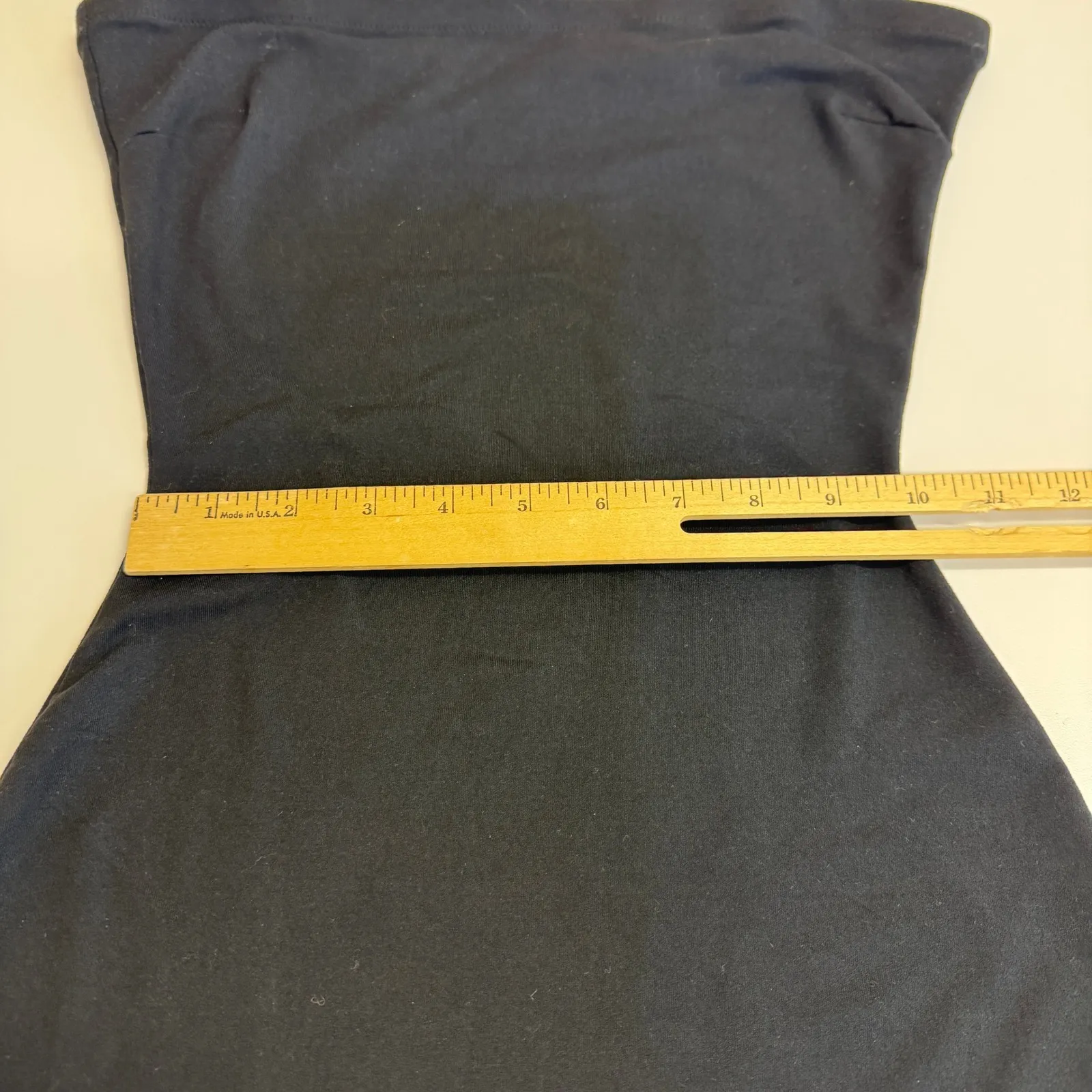 Spanx Assets Red Hot Label Dress Womens Medium Black Strapless Sleek Slimmers - Image 9