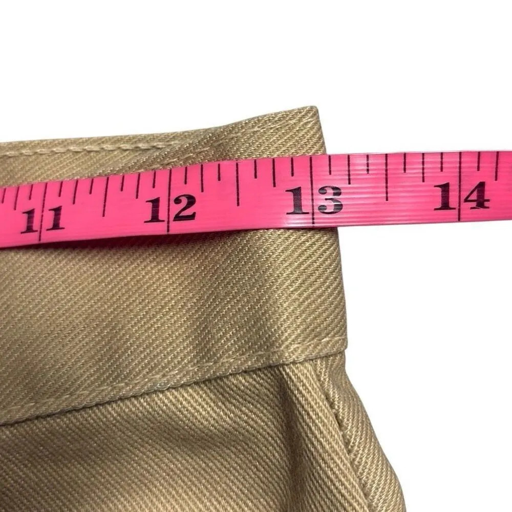 Big Smith Womens 26" Tan Denim Vintage Wide Leg Jeans Altered Palace Costumes Size undefined - Image 11