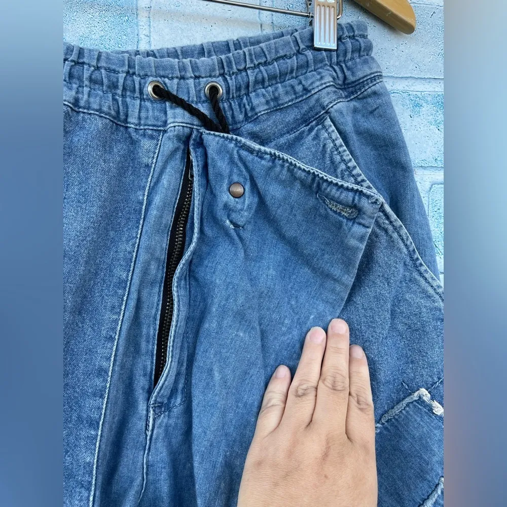 Maison Mihara Yasuhiro Denim Pants size 46/large Blue - Image 8