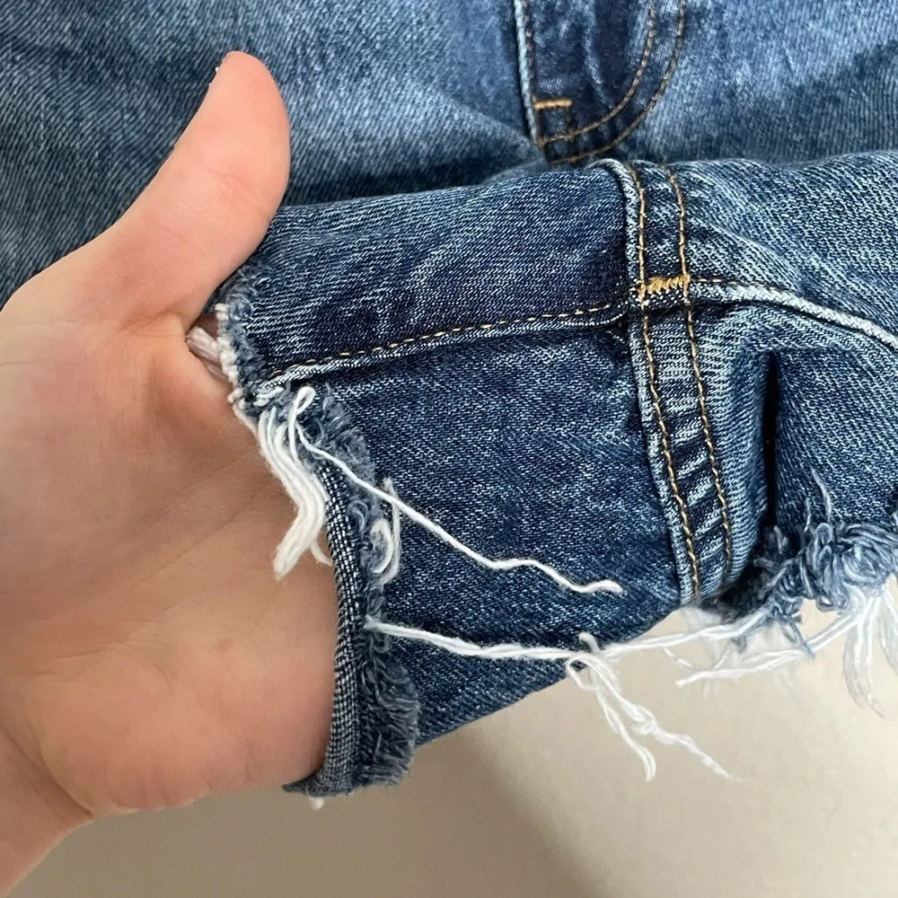 Uniqlo Denim Cut Off Shorts 24 - Image 2