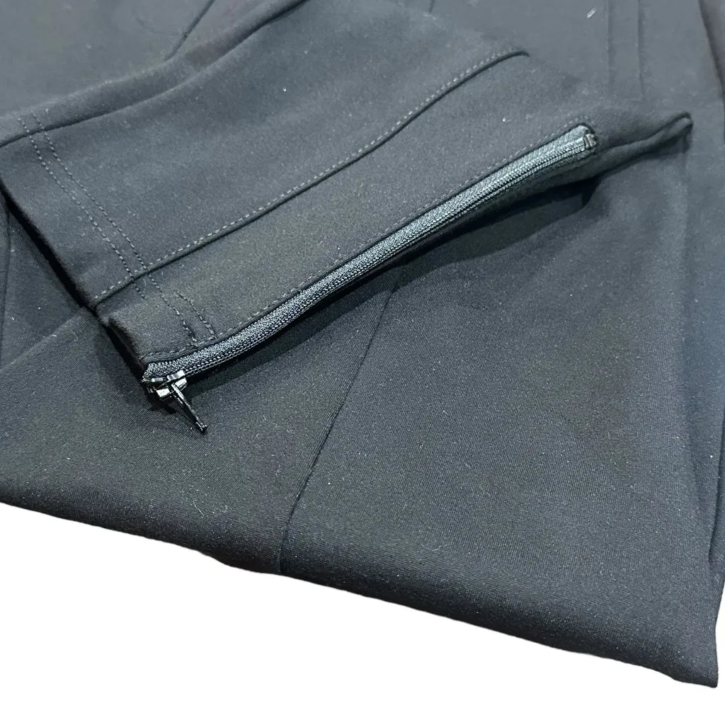 BetaBrand Skinny-Leg Pencil Dress Pant Yoga Pants Zippered Ankles Black Size‎ LP - Image 8