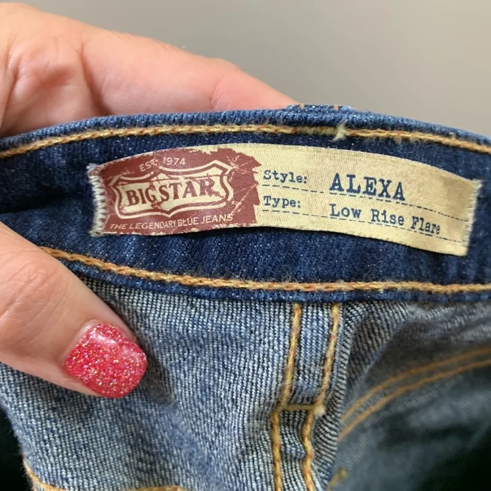 Big Star Bermuda Dark Wash Jean Shorts - Image 2