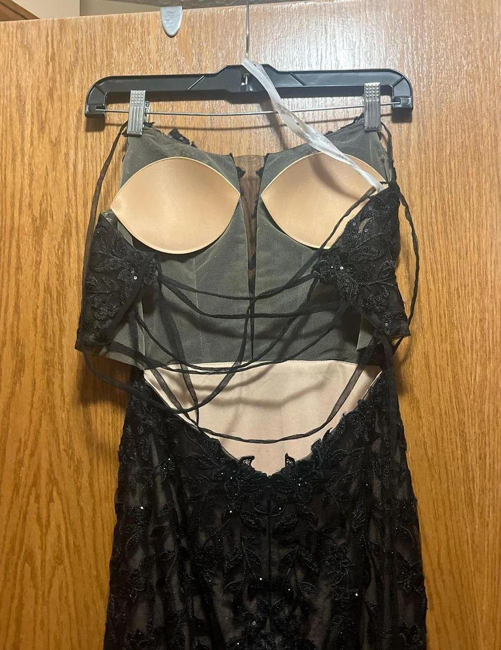 Ellie Wilde Black Prom Dress - Image 5