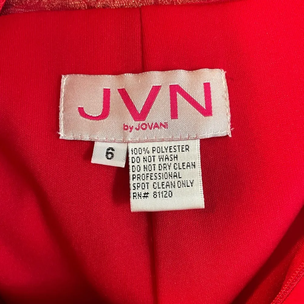 Red cocktail dress - Image 5