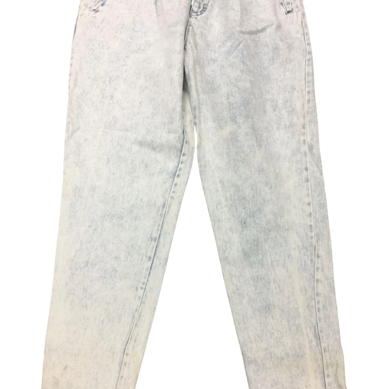 Vintage Seattle Blues Jeans 12" High Rise Acid Wash Women's Sz.26 RETRO VGUC Blue - Image 12
