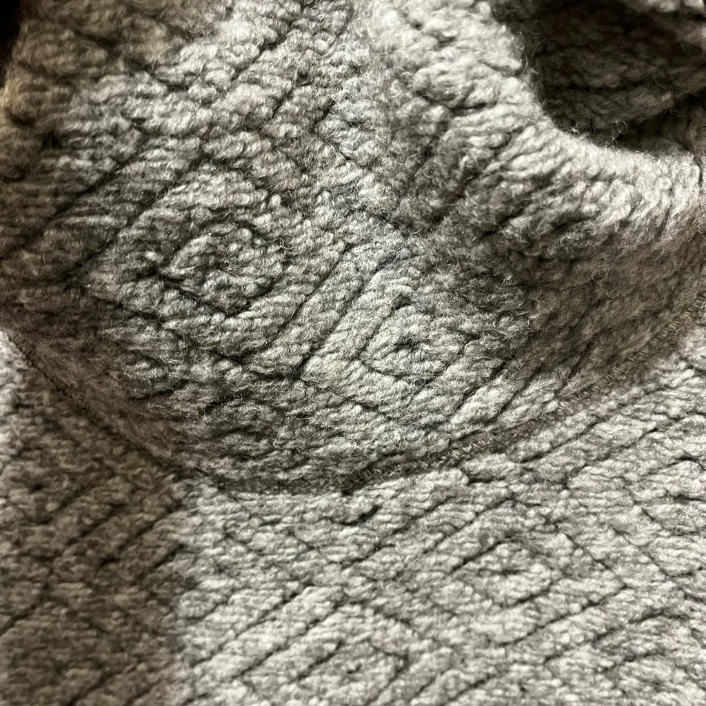 prAna  heavy wool blend cowl‎ neck pocket sweater sz small - Image 7