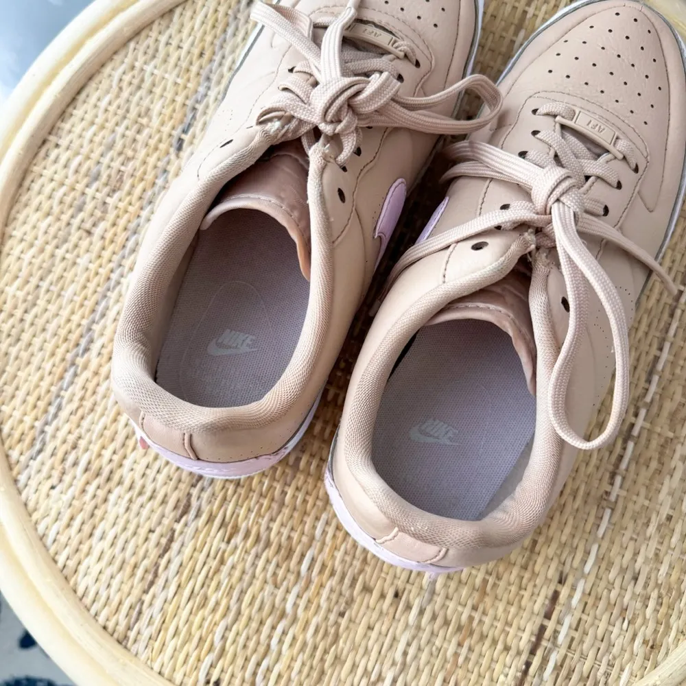 Nike Air Force 1 Jester XX Bio Beige Pink White Leather Sneakers Women’s 9.5 - Image 7