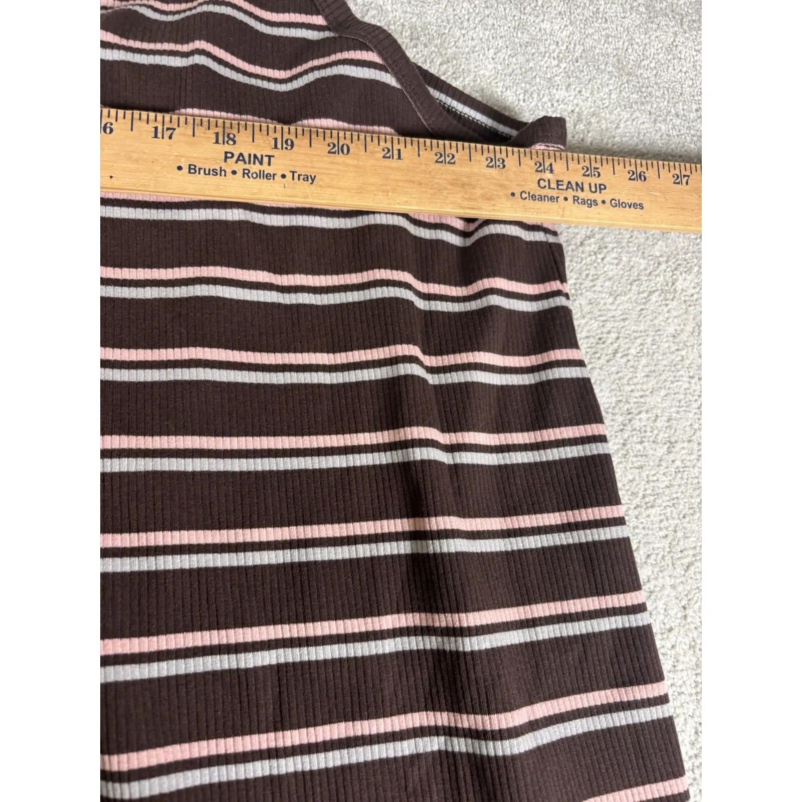 Nike Femme Ribbed Striped Maxi Dress 3x NSW Nike Sportswear Adjustable Straps‎ - Image 7