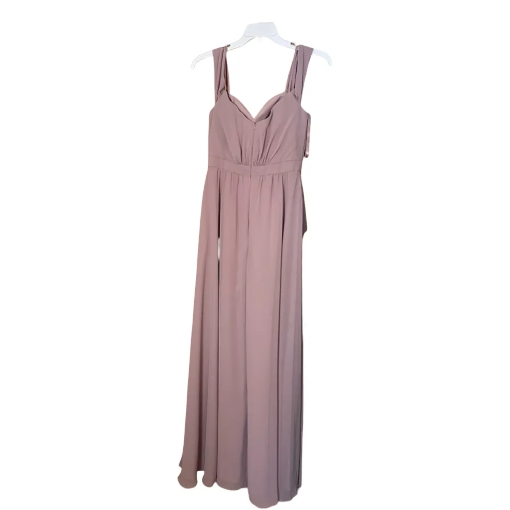 Kennedy Blue Thea Bridesmaid Dress Desert Rose Pink Size 6 - Image 6