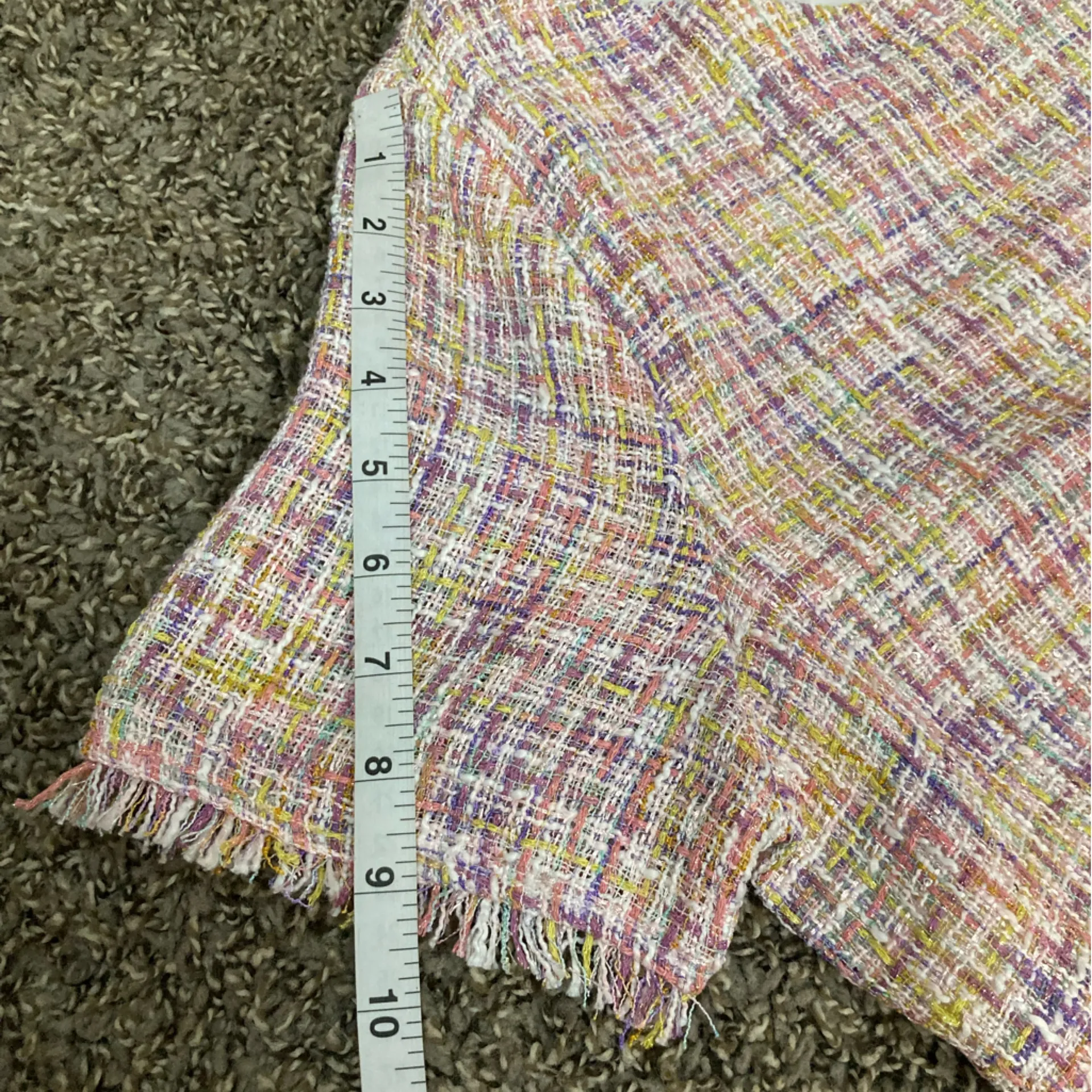 Nanette Lepore Multicolor Tweed Midi Dress - Image 7