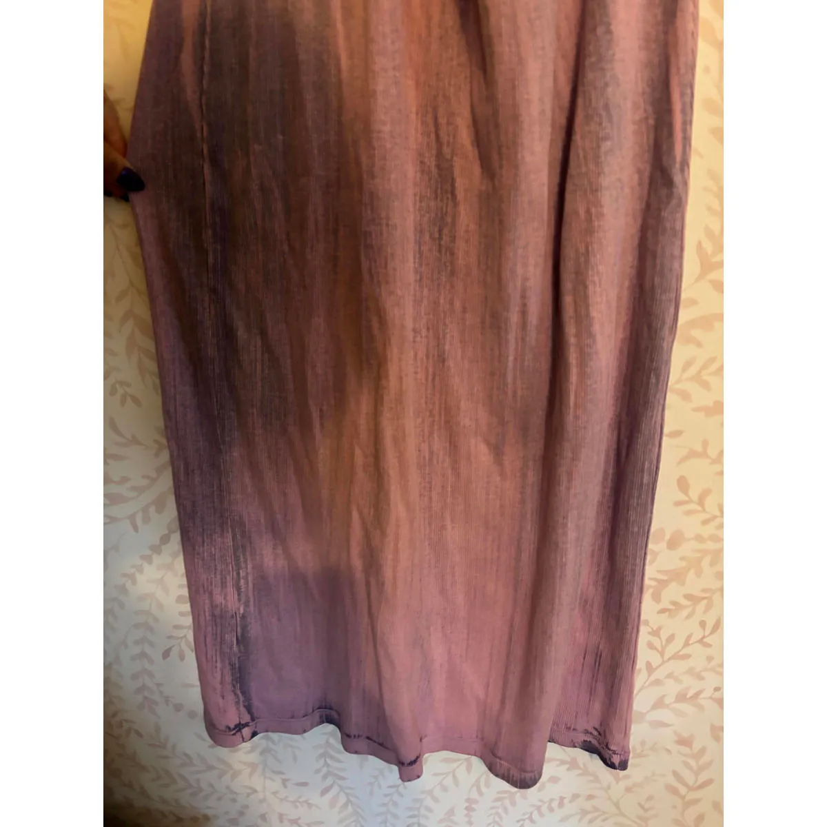 Young, Fabulouls and Broke Y2K Purple Acid Wash Dress L - Image 7