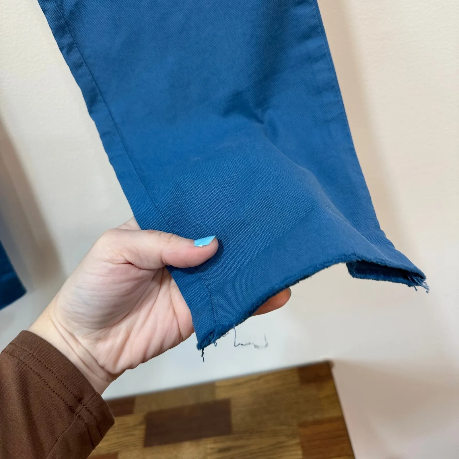 Frank & Eileen Womens Wicklow The Italian Chino Royal‎ Blue size 2 Straight $278 - Image 4