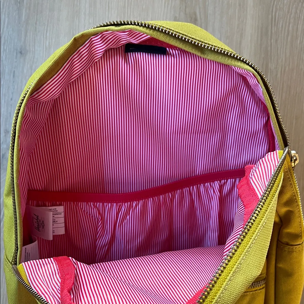 Herschel Supply Company Mustard Backpack - Image 3