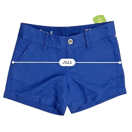 Lilly Pulitzer 22119 Callahan Short Textured Bomber Blue 4.5" Shorts‎ sz 0 NWT - Image 7