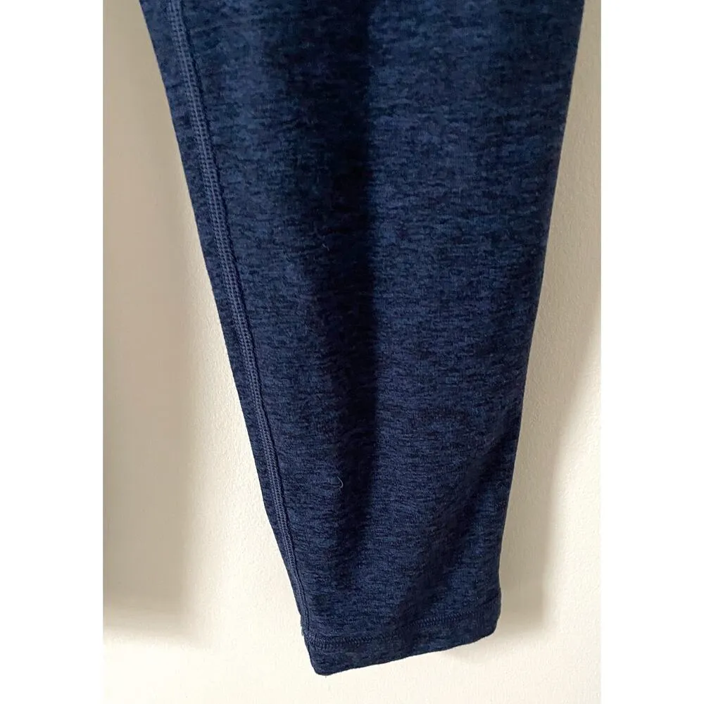 Outdoor Voices Soft CloudKnit Workout Lounge Joggers Sweatpants Navy Blue XS - Image 6