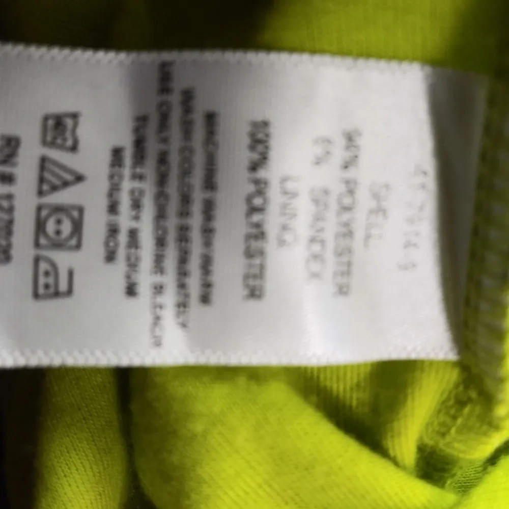 Chadwicks 1X Lime White Floral Lined Top Plus - Image 2