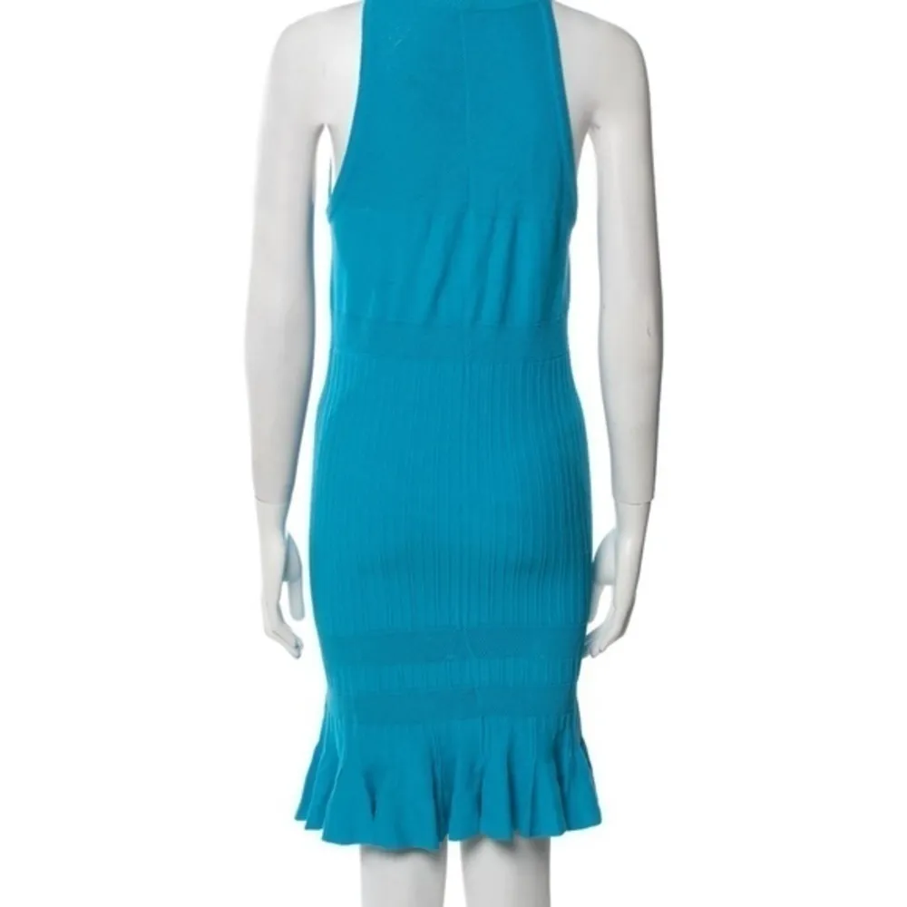 Sweater Knit Tank Dress Blue Size M - Image 4