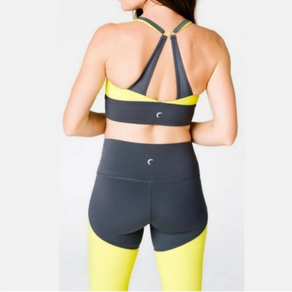 Zyia Active Storm Parallel Luxe High Rise 7/8‎ Leggings size 8-10 - Image 2