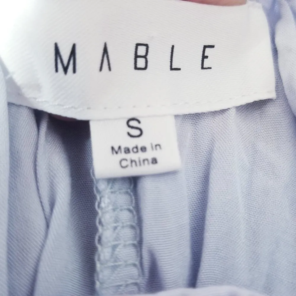 Mable Ditsy Floral Ruffle Tiered Maxi Dress Fit and Flare side Pockets Pink - Image 3