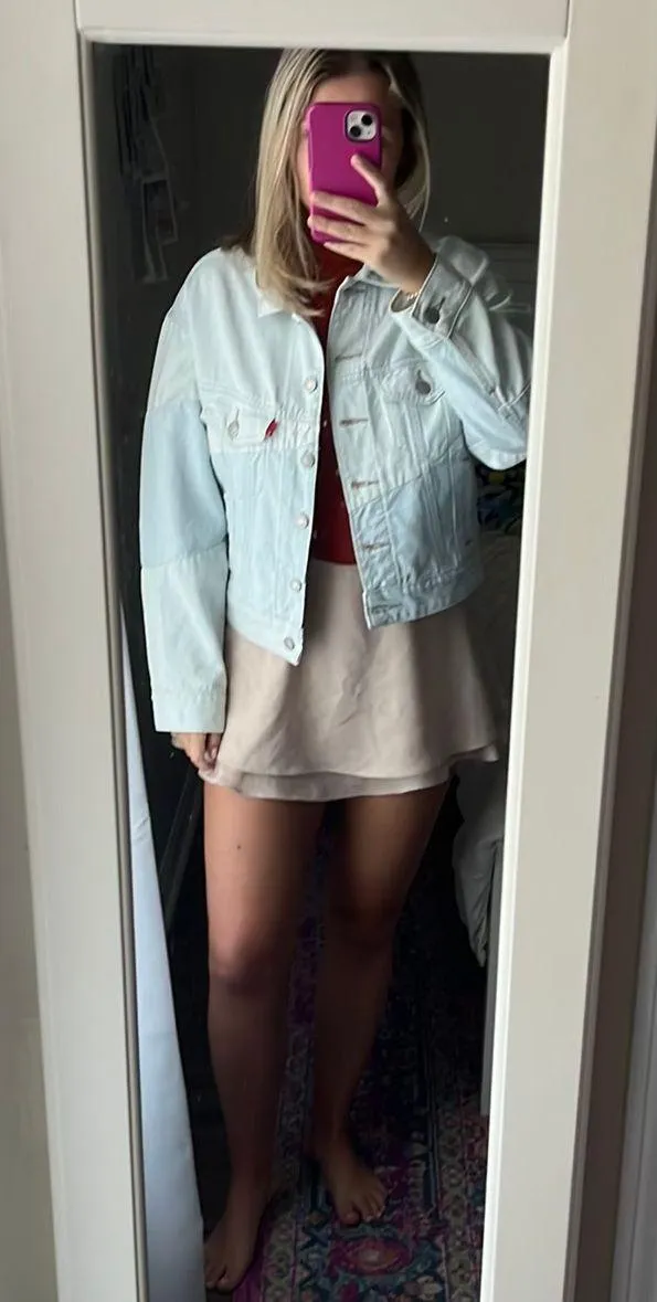 Light Wash Denim Jacket - Image 2