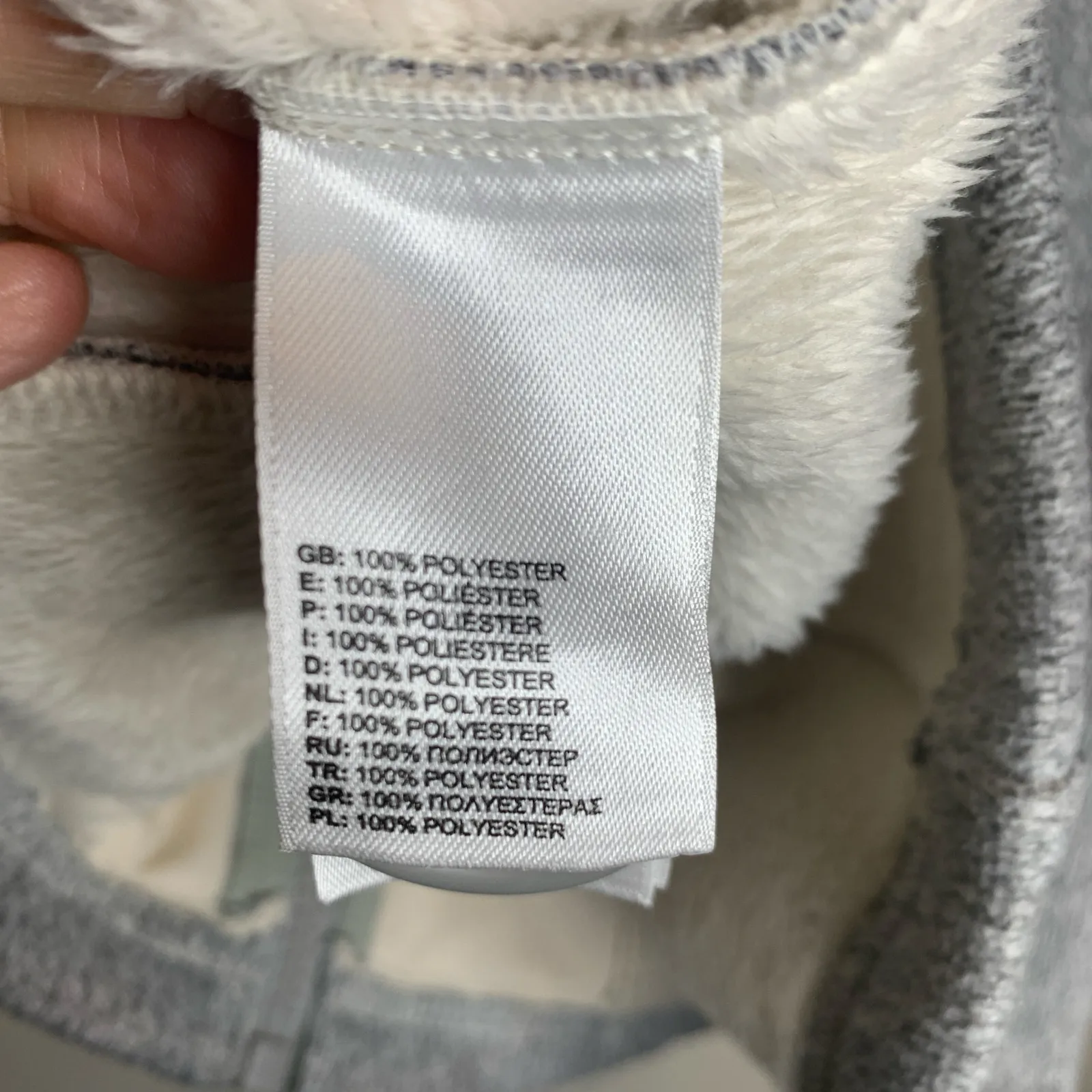 the North Face  Caroluna Fleece Jacket  Sz Small Gray Soft - Image 11