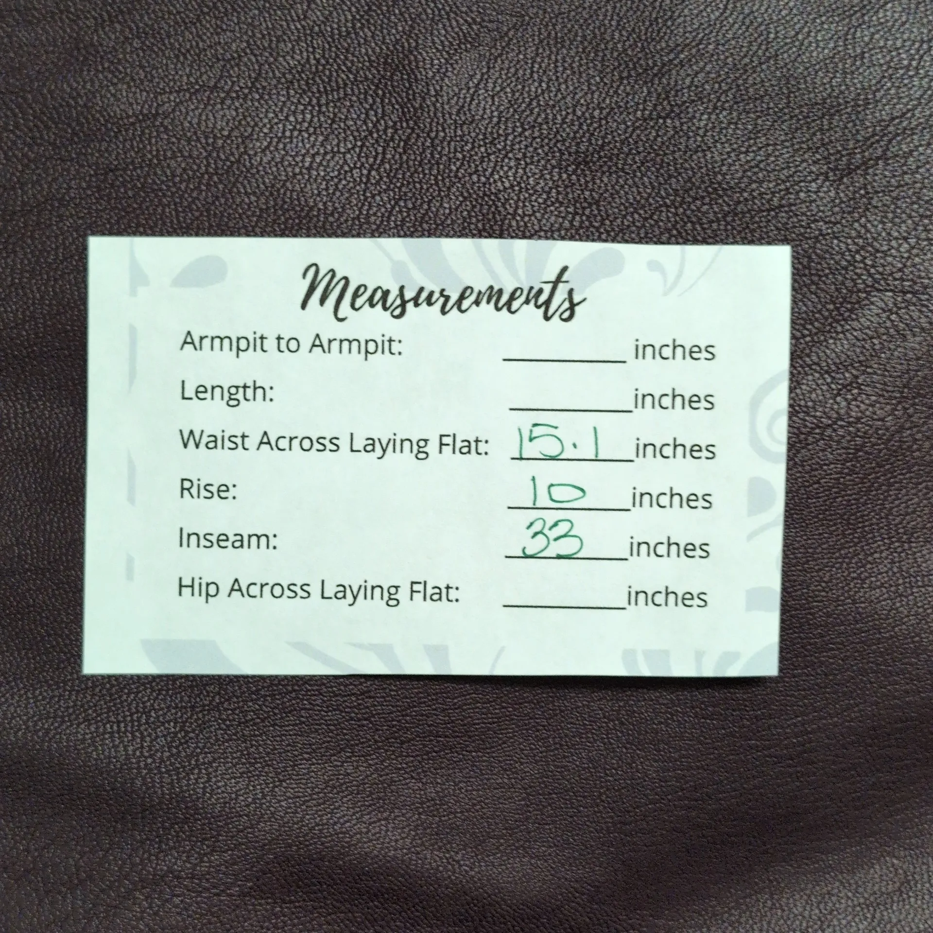 NWT KanCan Yoko Mid Rise Faux Leather Bootcut Pants Burgundy Flare Pants 9/28 Brown - Image 11