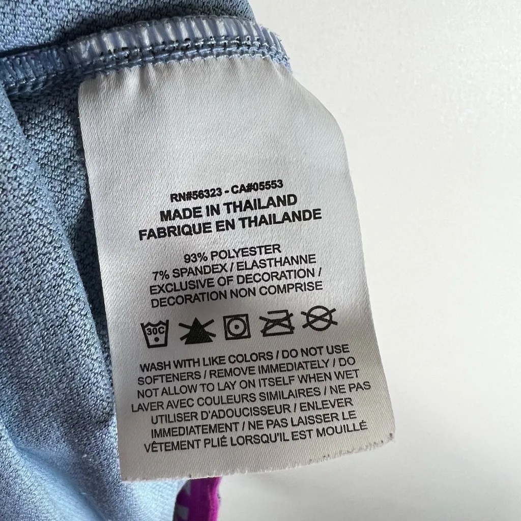 Nike dri-fit Purple drawstring shorts‎ Women’s Size Medium Athletic Running - Image 5