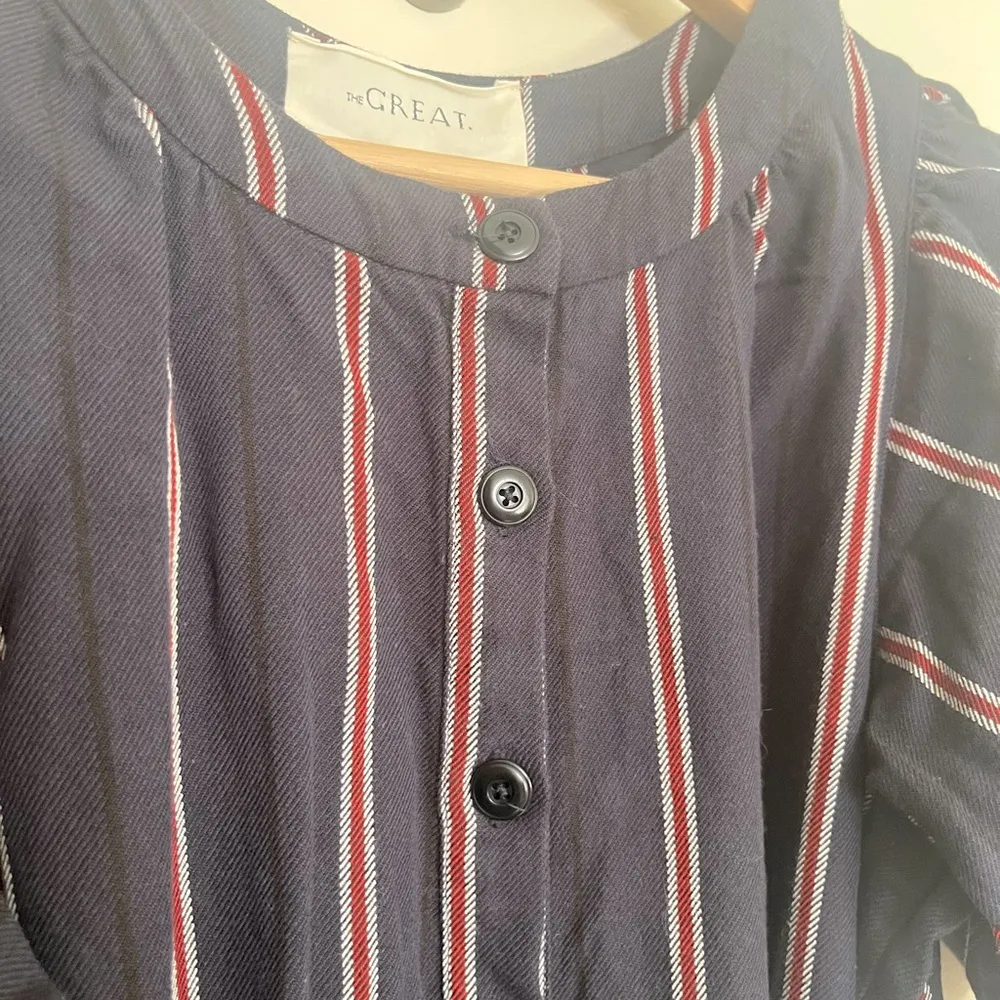 THE GREAT Homeroom Jumpsuit Blue Size XS - Image 7