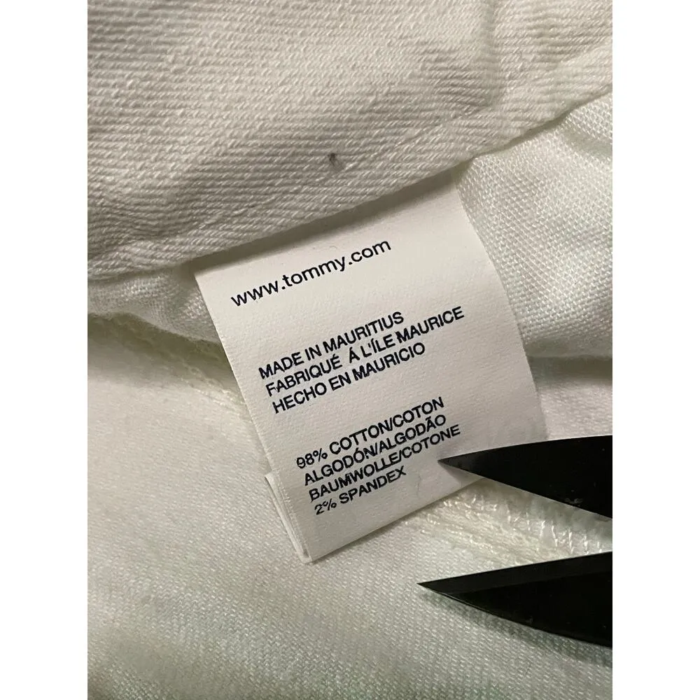 Tommy Hilfiger American Hope Classic Rise White Skinny Jeans 10 - Image 7