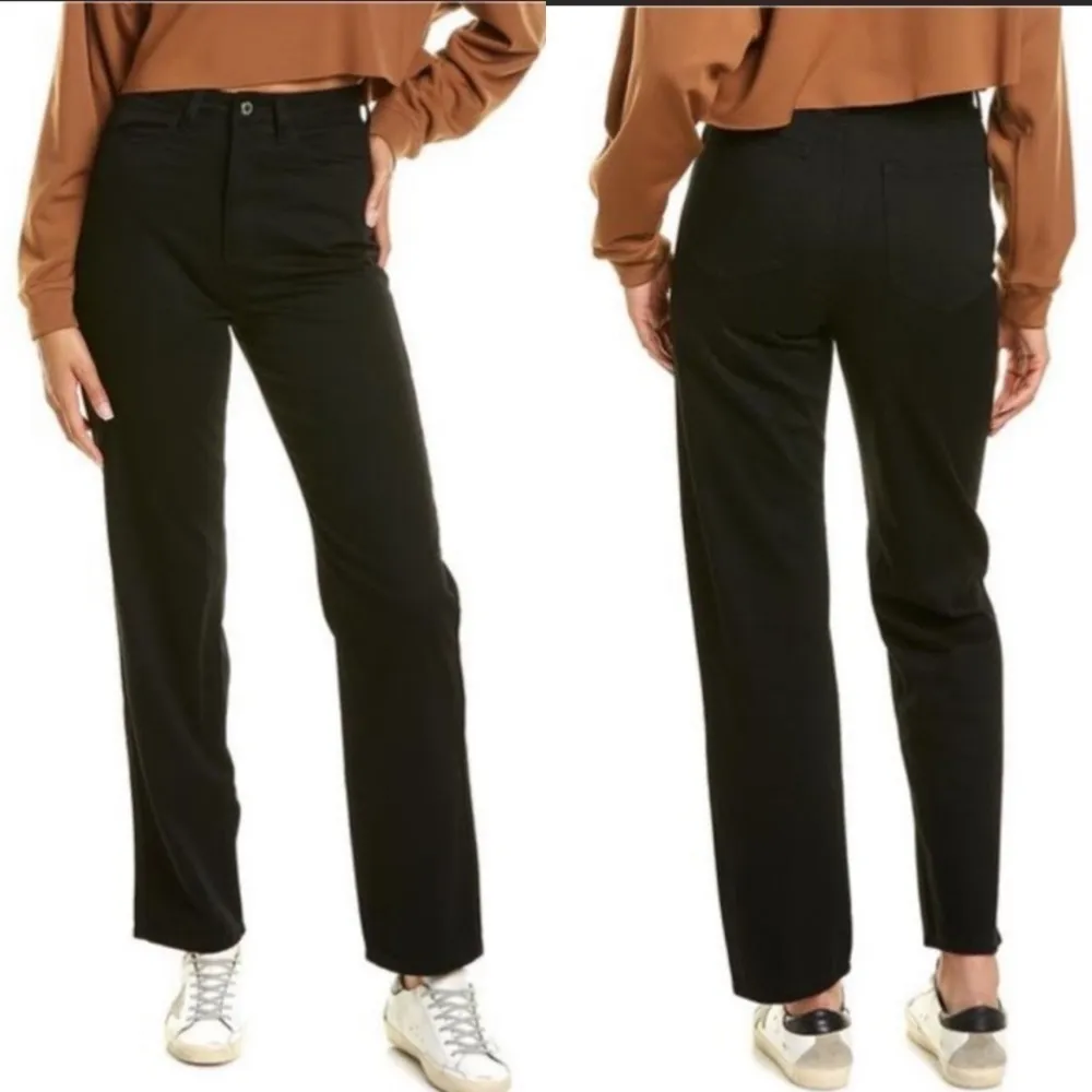 NWT WeWoreWhat Mom Rigid Denim Jeans in Jet Black Size‎ 25 - Image 2