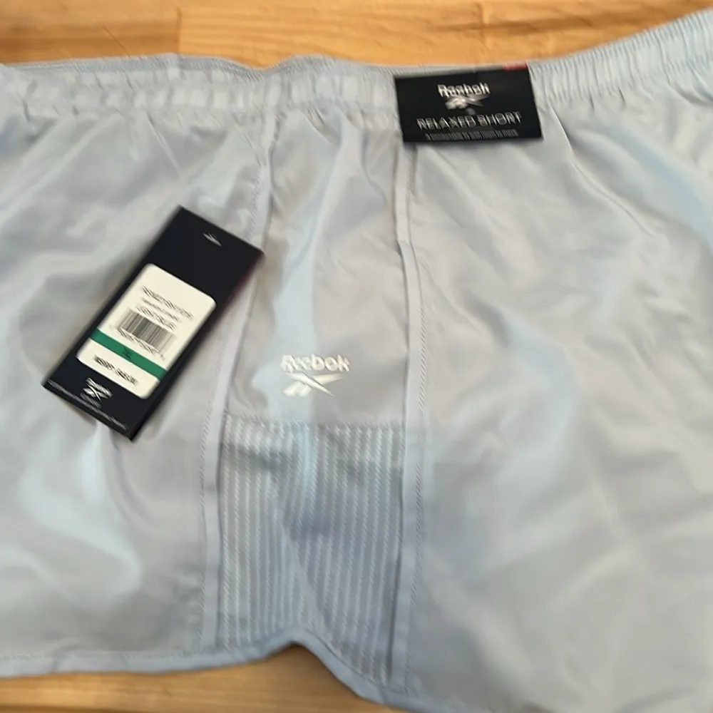 Reebok Light Blue Run with it Short Women’s Lined Relaxed Athletic Shorts - NWT - Image 10