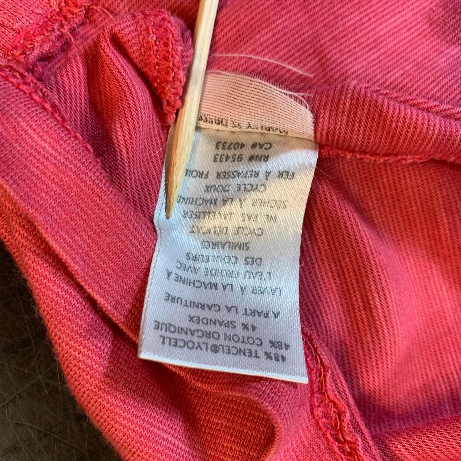 Toad&Co Womens Small Pink‎ Short Sleeve V - Image 5