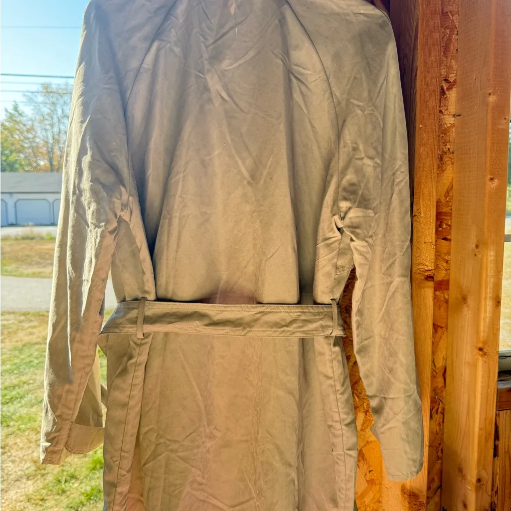 Entro Taupe Trench Jacket - Image 4