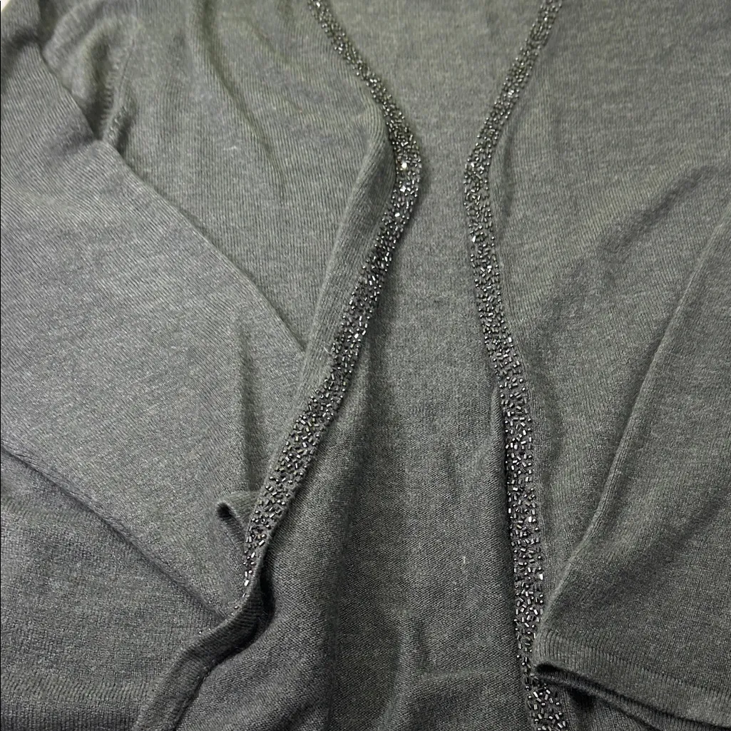 Jennifer Moore Charcoal Knit Top - Image 5