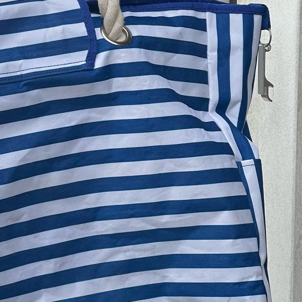 SHYLERO Beach Bag and Pool Bag Blue - Image 10