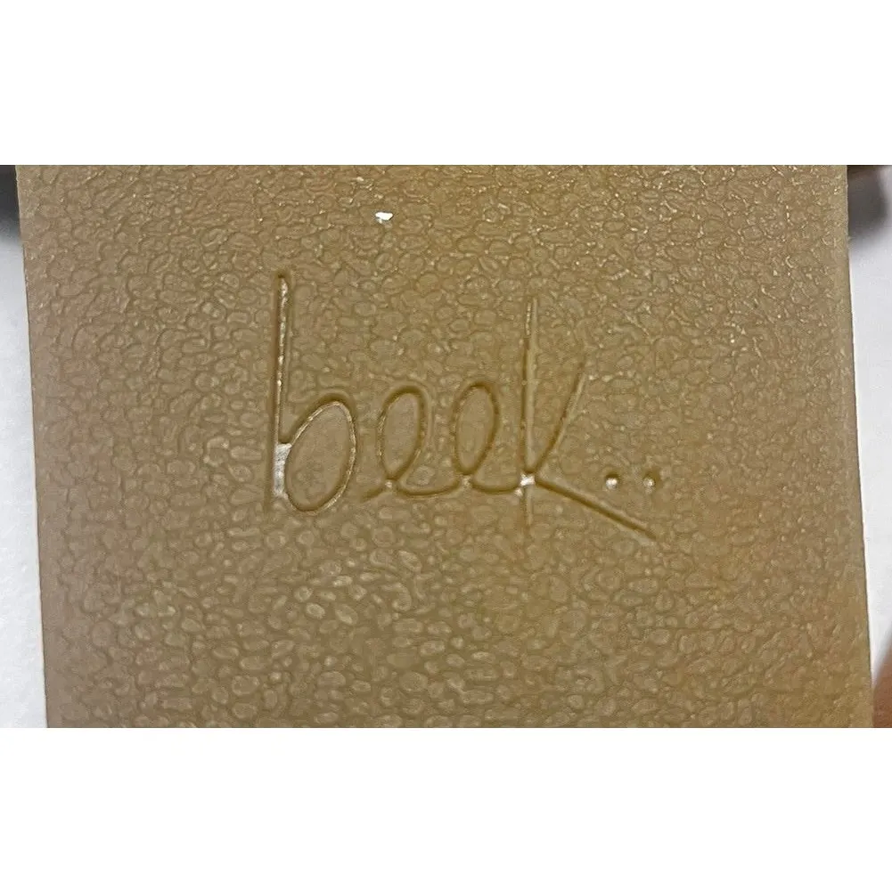 Beek Pelican Platform Sandals Slides Size 7 in Platinum Silver - Image 4