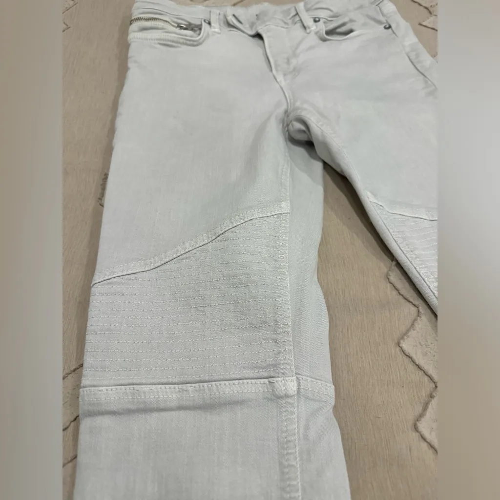 ALL SAINTS Biker Moto Skinny Jeans in Dive, Size 29 - EUC! - Image 11