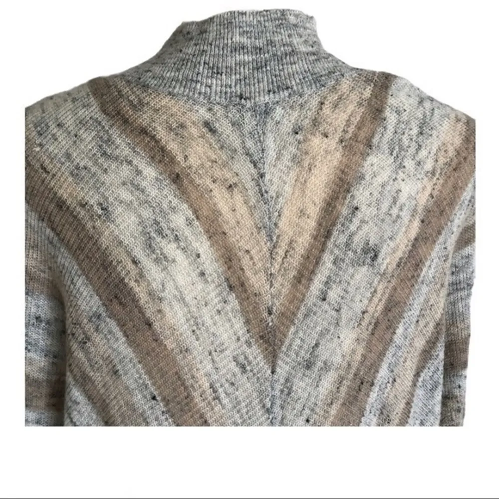 Hinge Stripe Lightweight Open Knit Cardigan Size S - Image 4