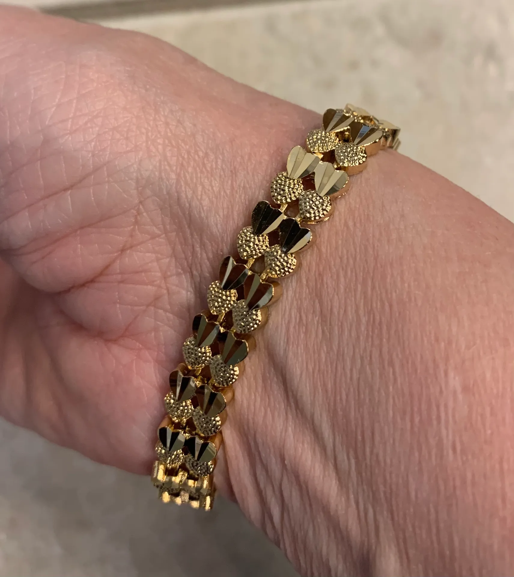 New Gold Filled Unisex Bracelet 8” - Image 2