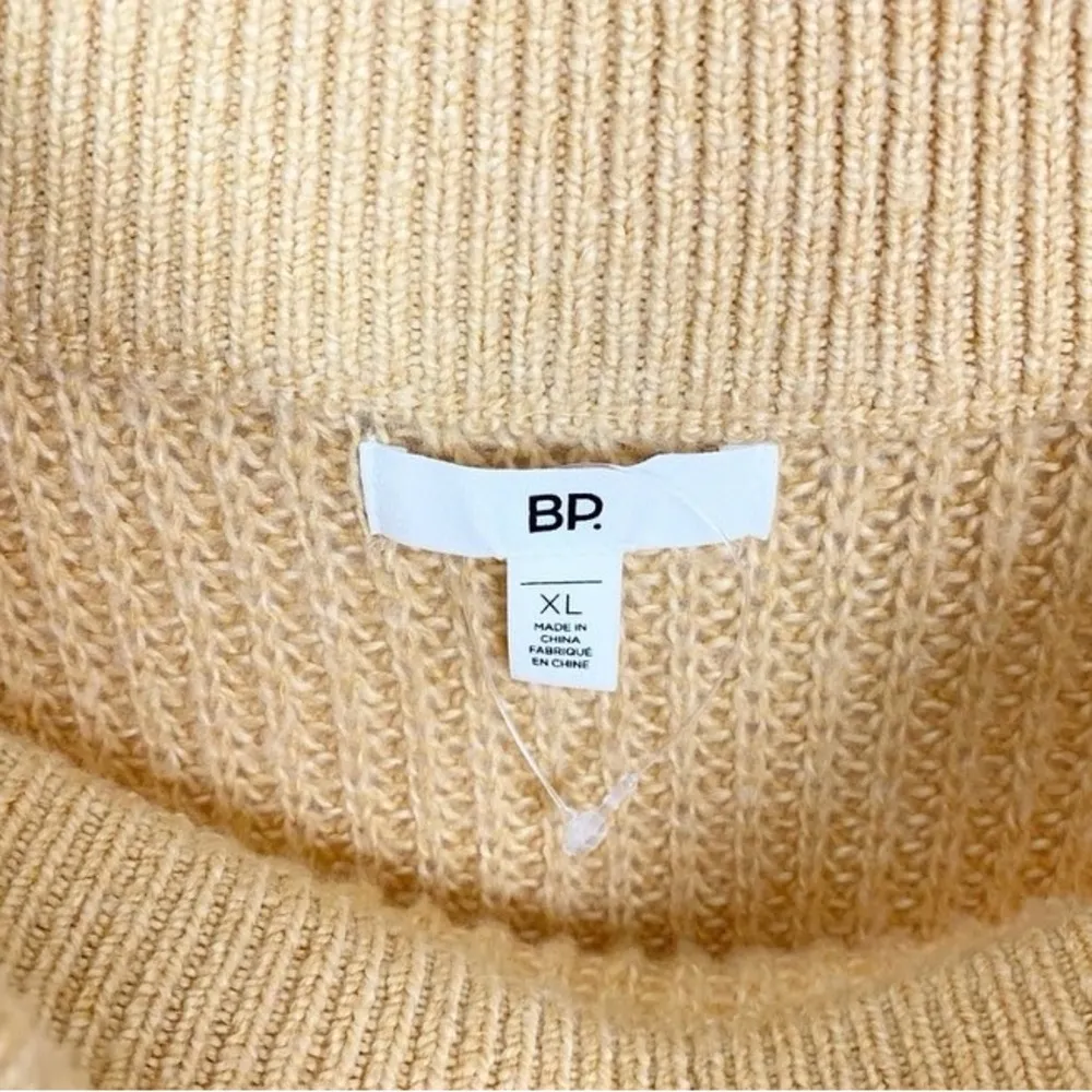 Women's Off-Shoulder Sweater - Tan - Image 4