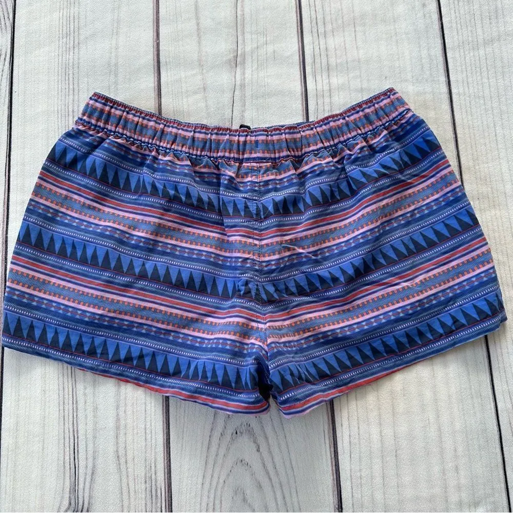 Patagonia Women's Barely Baggies Shorts Small Geometric Aztec Southwestern Swim - Image 8