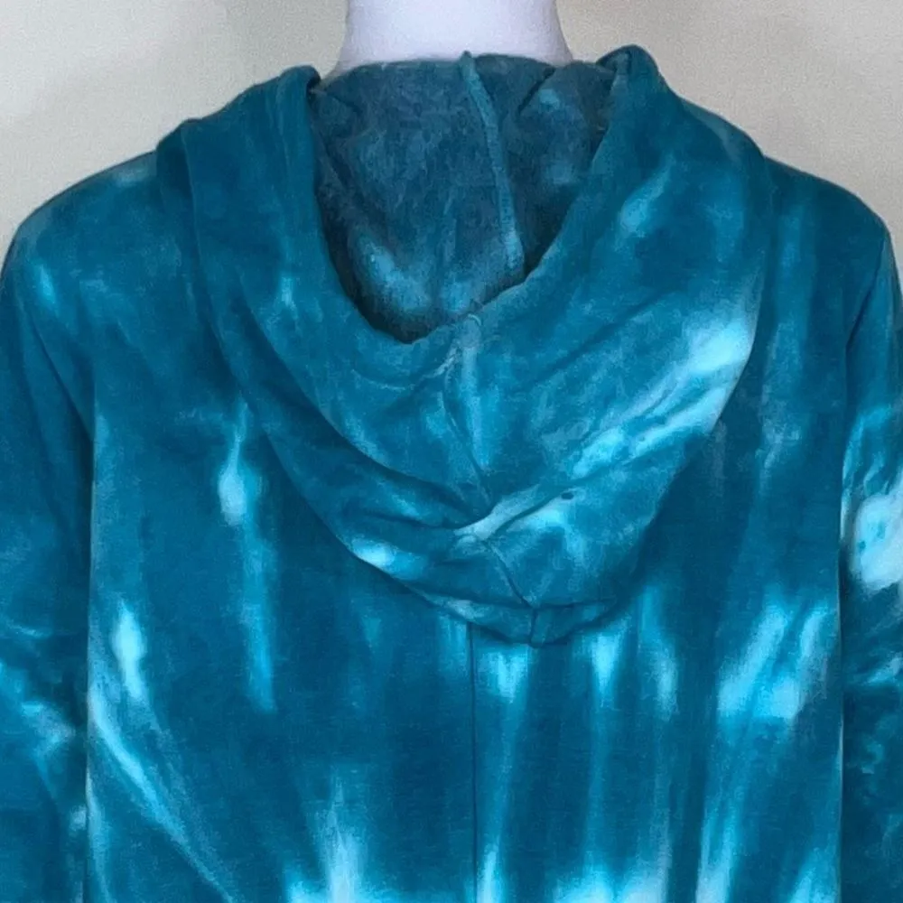 Lane Bryant  Livi Activewear Tie Dye Hooded Sweatshirt Dress (18/20) - Image 10