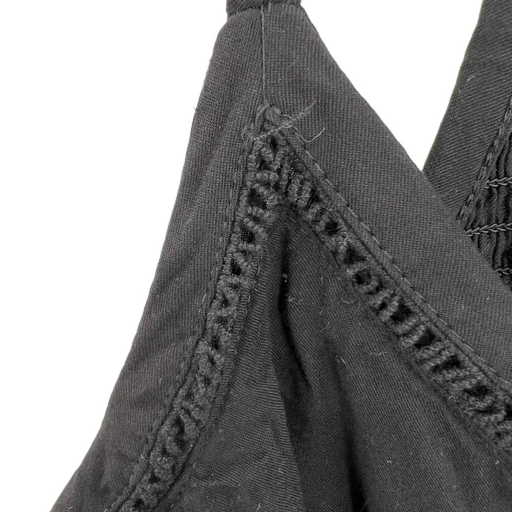 Torrid Black Sleeveless V-Neck Empire Waist Flared Dress Plus Size XL (estimate) - Image 6