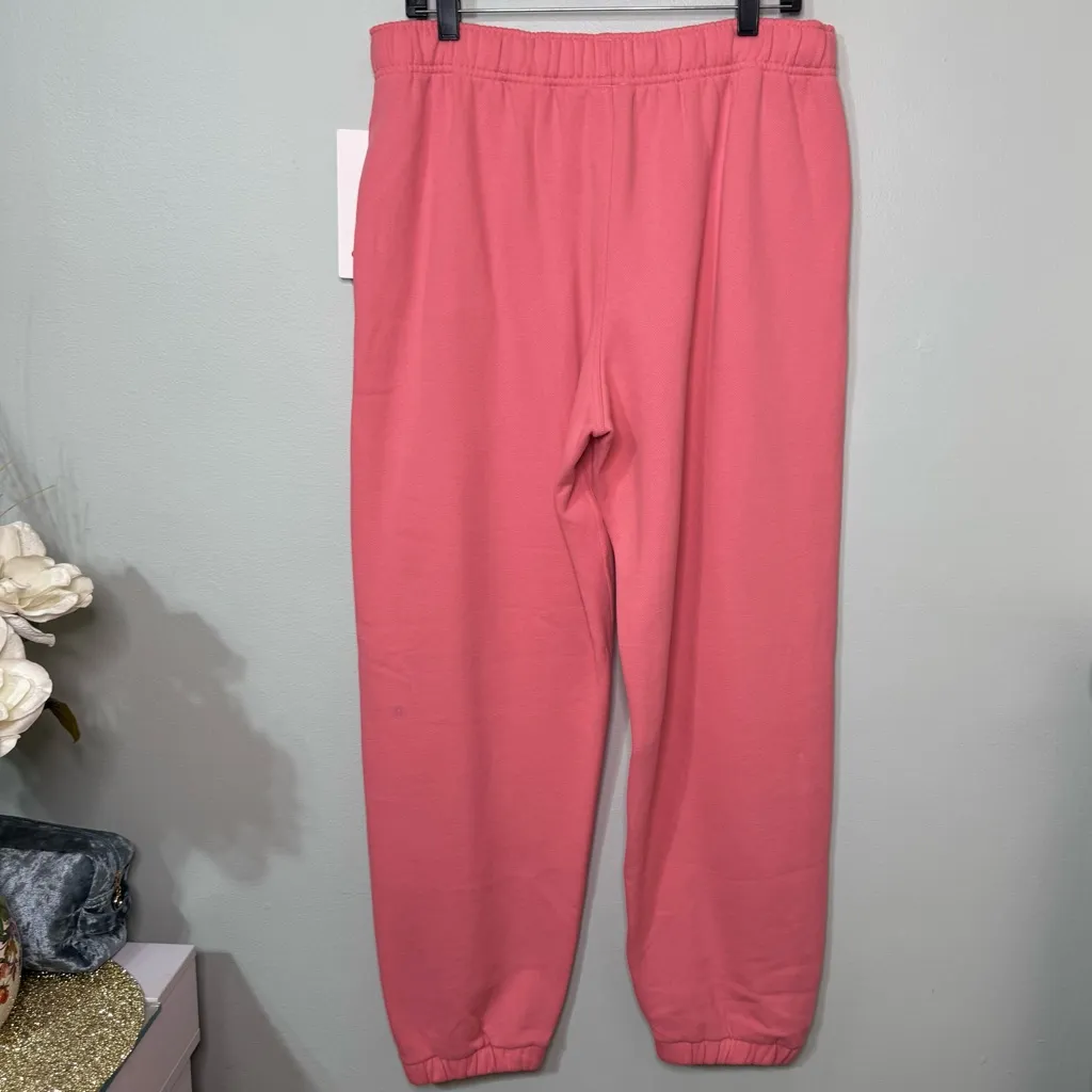 Lululemon Scuba Oversized Fit Fleece Jogger Pants Sakura Pink Large NWT - Image 7