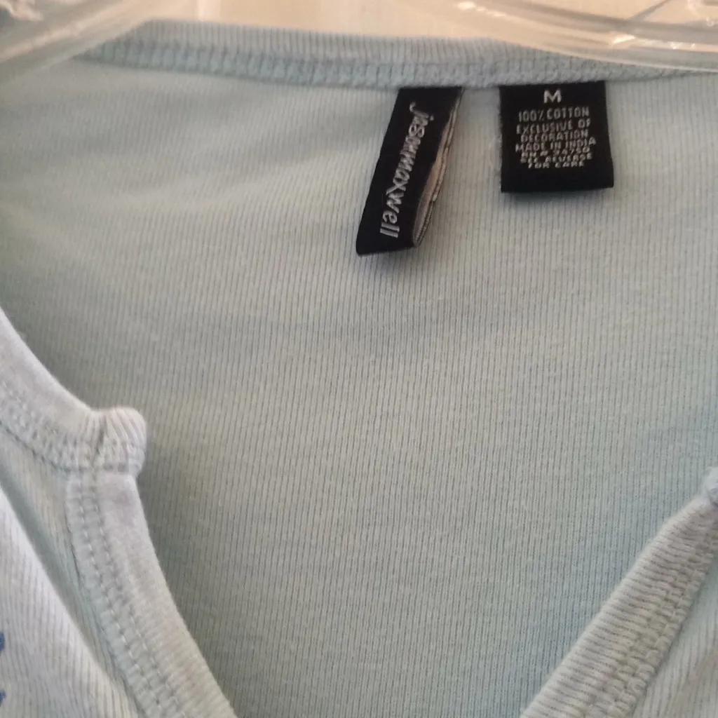 FINAL MARKDOWN Ladies’ Jason Maxwell Embroidered Top (M) - Image 3